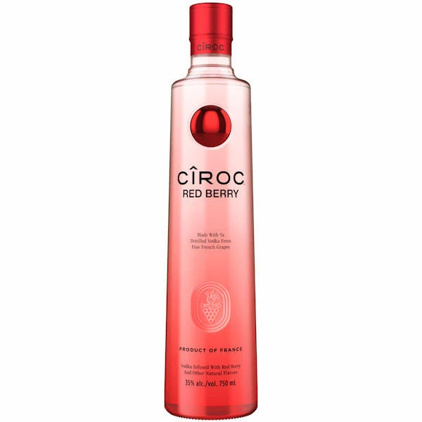 Ciroc Red Berry Flavored Vodka 750mL