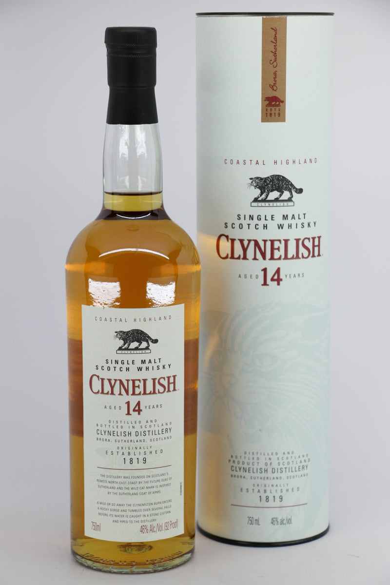 Clynelish 14 Year Single Malt Scotch Whiskey, Highland 750mL – PJ Wine ...