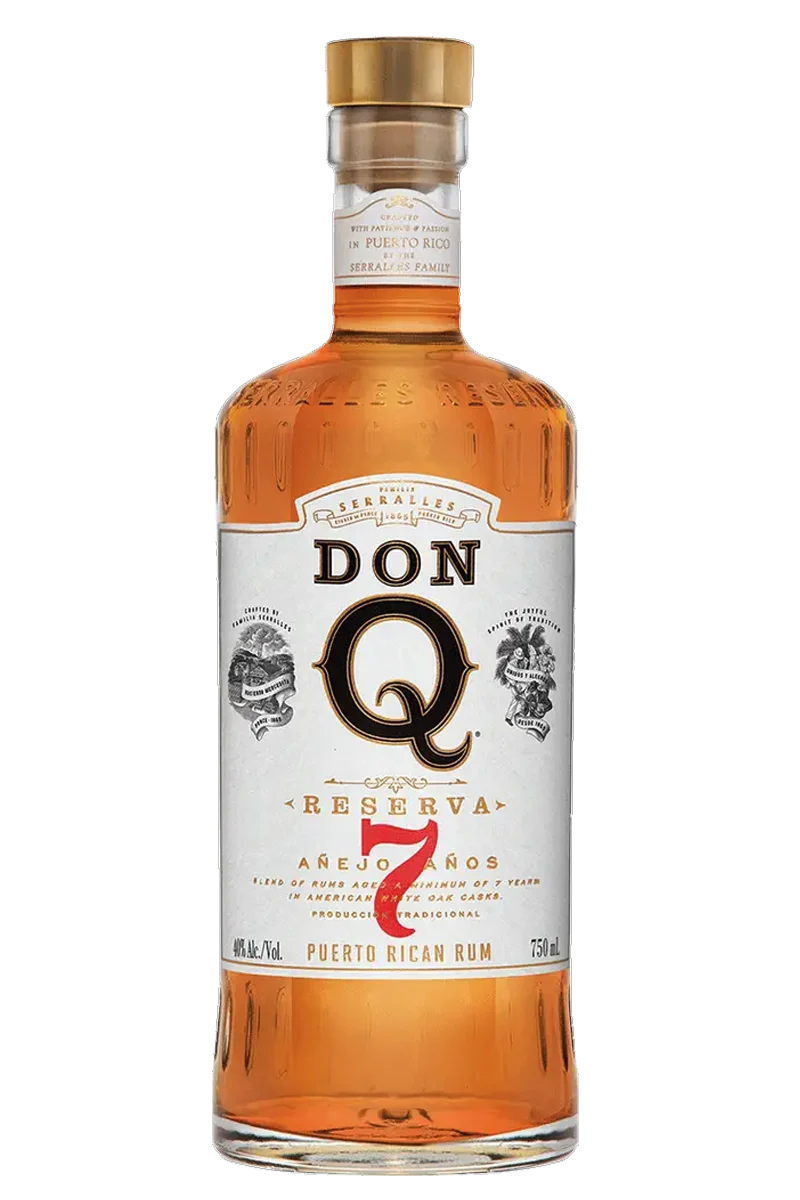 Don Q 7 Year Reserva Puerto Rican Rum 750mL