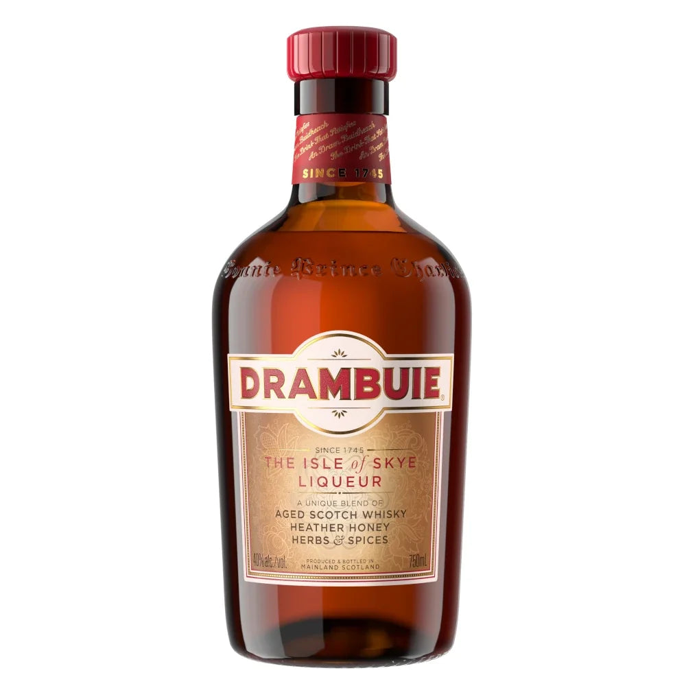 Drambuie Scotch Whiskey and Honey Herbs and Spices 750mL