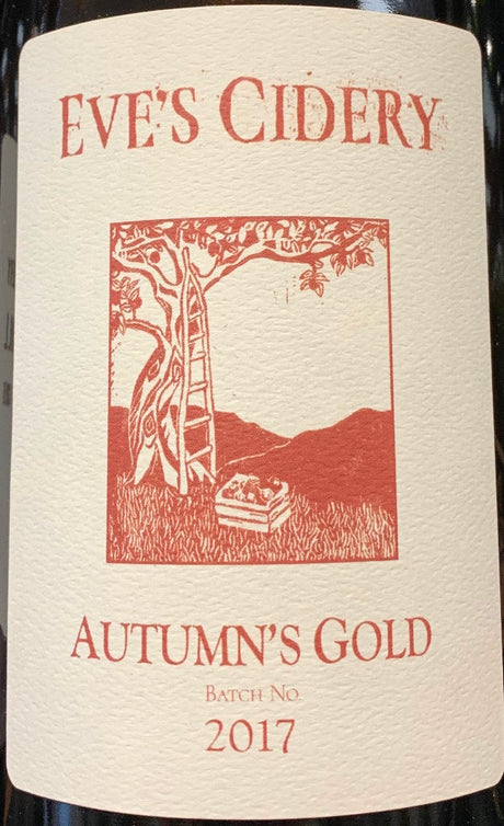 Eve's Autumn's Gold Dry Cider 2023 hard cider bottle 750mL from USA