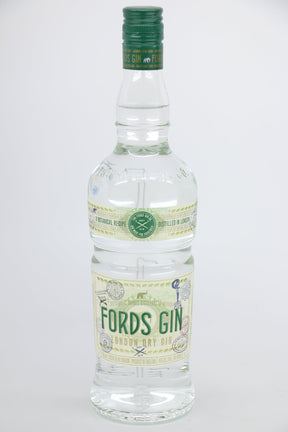 Fords London Dry Gin 750mL bottle from England