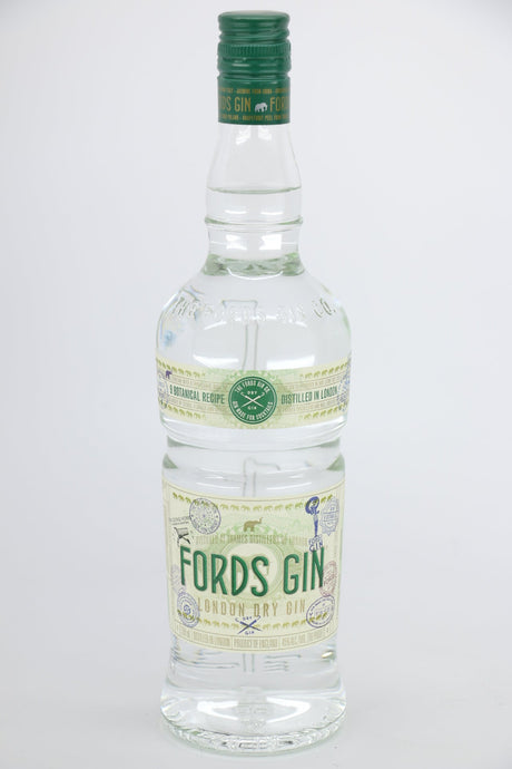 Fords London Dry Gin 750mL bottle from England