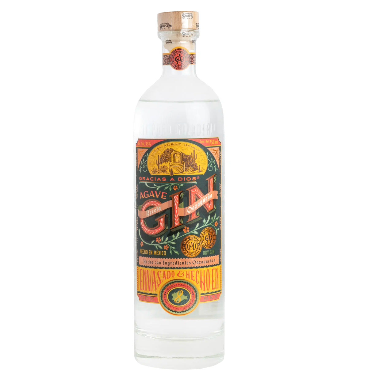Gracias A Dios Mezcal Oaxacan Recipe Agave Gin 750mL