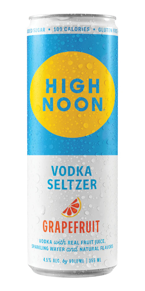 High Noon Grapefruit Flavored Vodka & Soda CAN 355mL