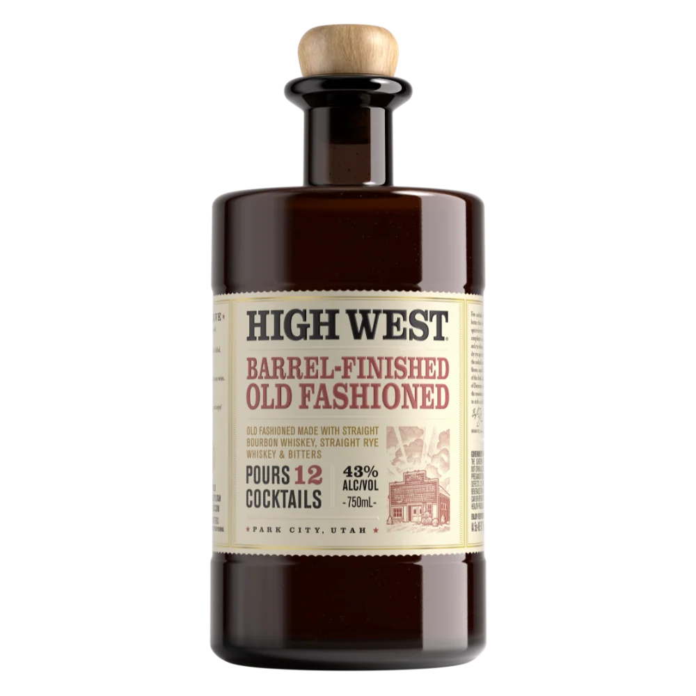 High West Distillery Barrel Finished Old Fashioned Cocktail 750mL