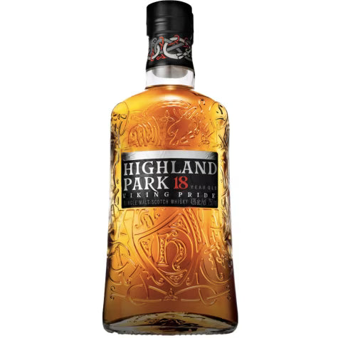 Highland Park 18 Year Orkney Single Malt Scotch Whiskey 750mL