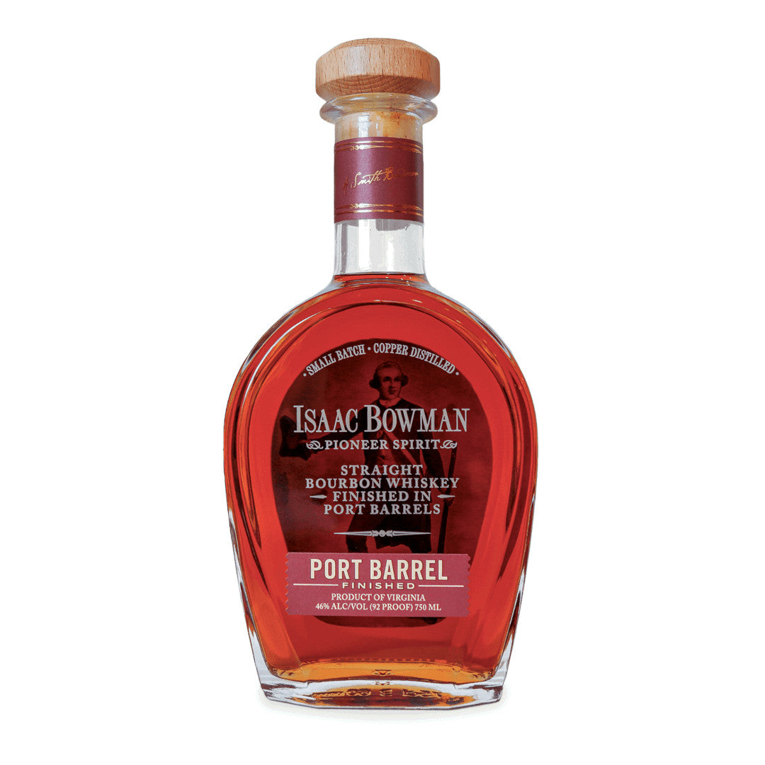 Isaac Bowman Port Barrel Finished Straight Bourbon Whiskey 750mL