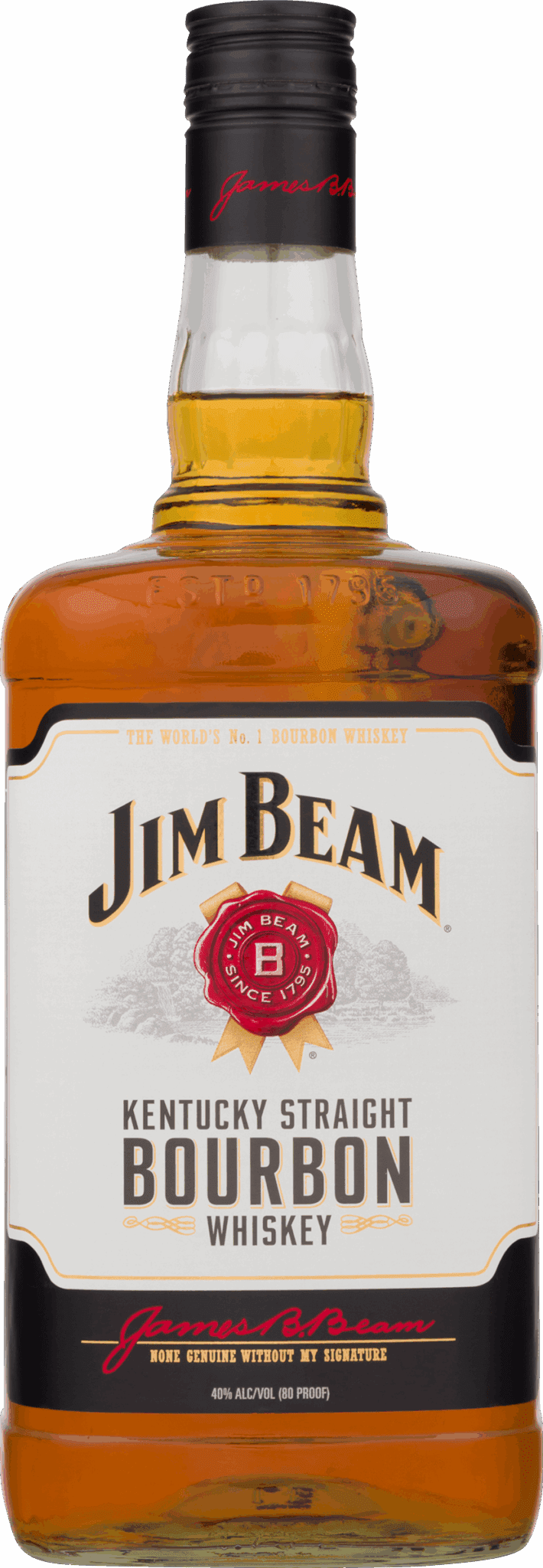 Jim Beam Bourbon Whiskey 1.75L