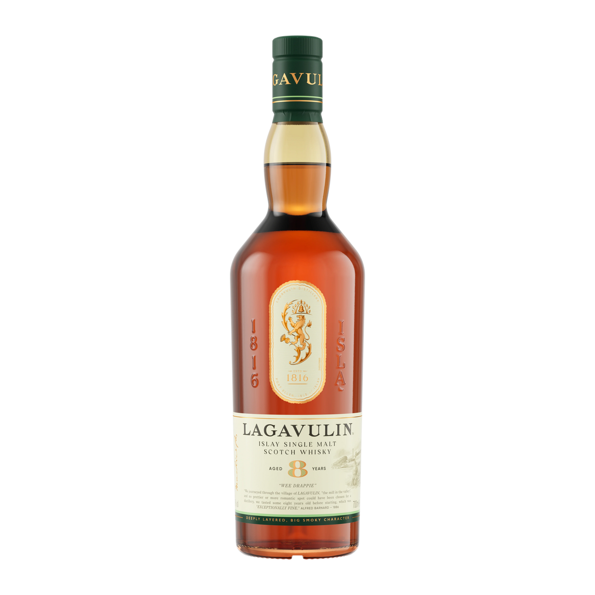 Lagavulin 8 Year Single Malt Scotch Whiskey 750mL