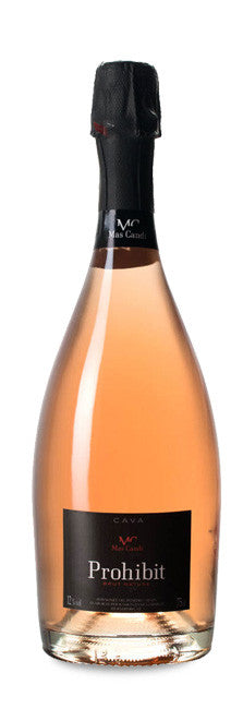 Mas Candi Brut Nature Prohibit Corpinnat Rosat 2021 bottle 750mL from Spain