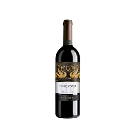 Merlotta Fondatori Romagna Albana Secco 2024 white wine bottle 750mL from Italy