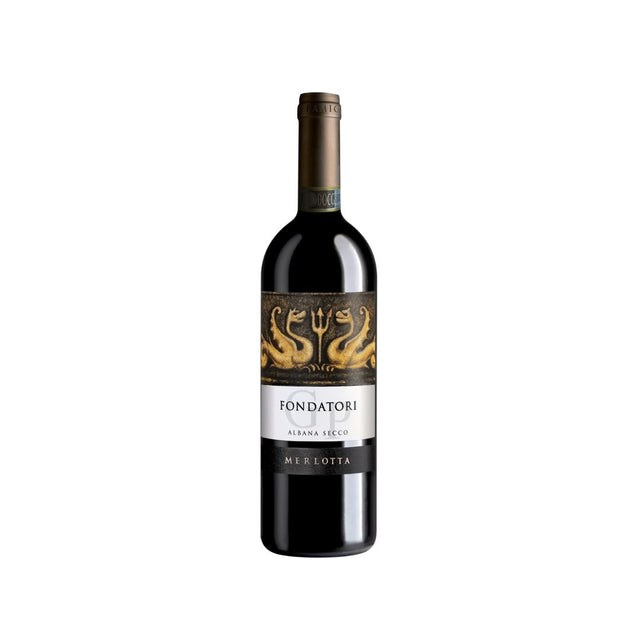 Merlotta Fondatori Romagna Albana Secco 2024 white wine bottle 750mL from Italy