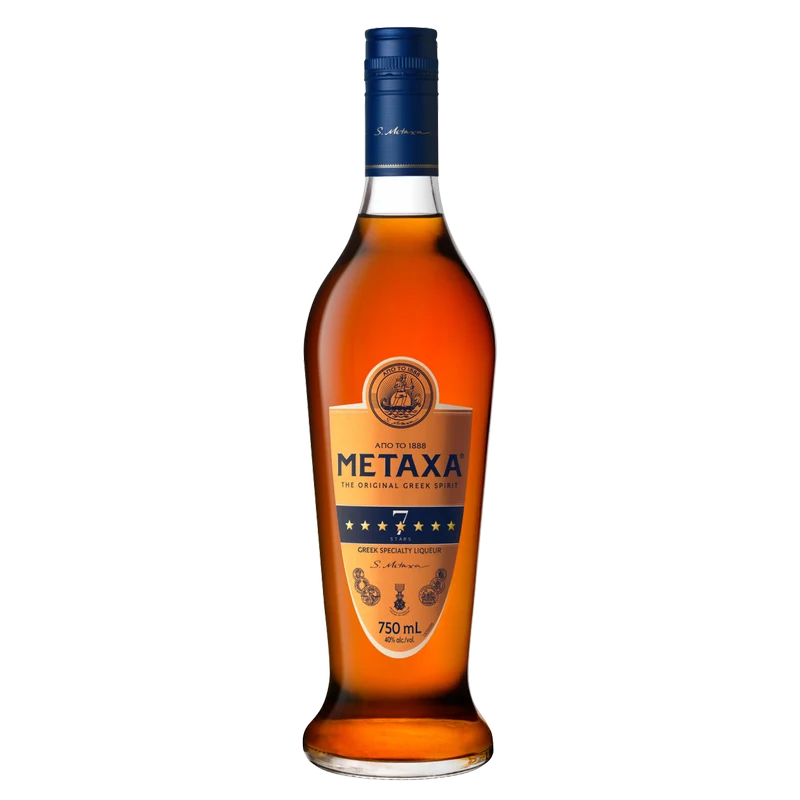 Metaxa 7 Star Brandy 750mL