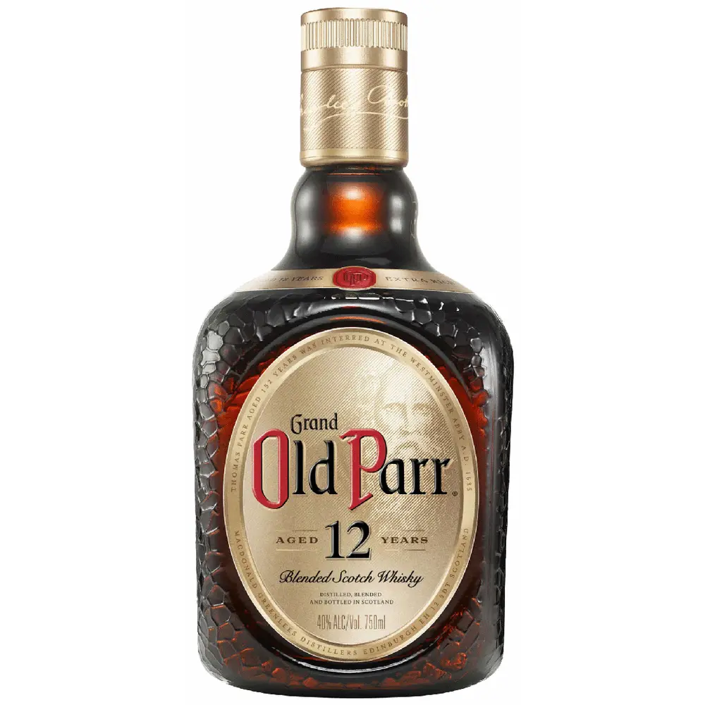 Old Parr 12 Year Blended Scotch Whiskey 750mL