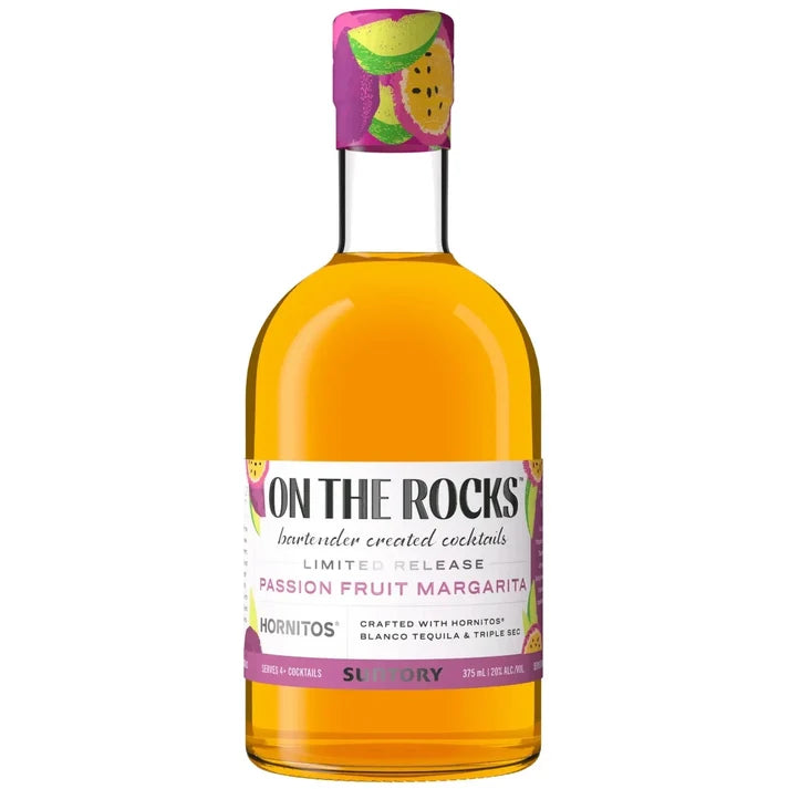 On the Rocks Passion Fruit Margarita Hornitos 375mL