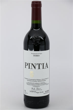 Pintia Toro 2020 red wine bottle 750mL from Spain