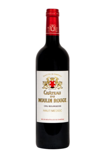 Chateau du Moulin Rouge Haut Medoc 2018 bottle 750mL from France