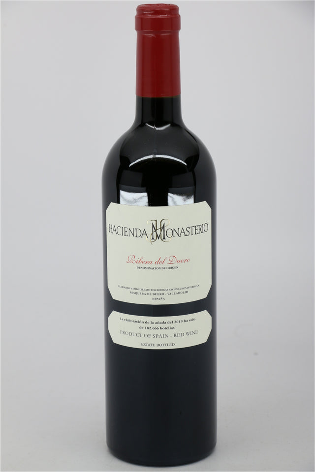 Hacienda Monasterio Ribera del Duero 2022 red wine bottle 750mL from Spain