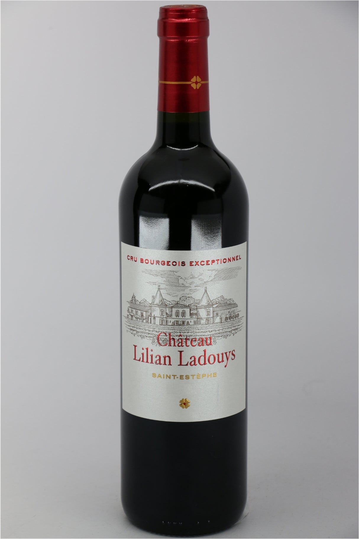 Chateau Lilian Ladouys Saint Estephe 2016 red wine bottle 750mL from France