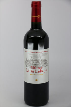 Chateau Lilian Ladouys Saint Estephe 2016 red wine bottle 750mL from France
