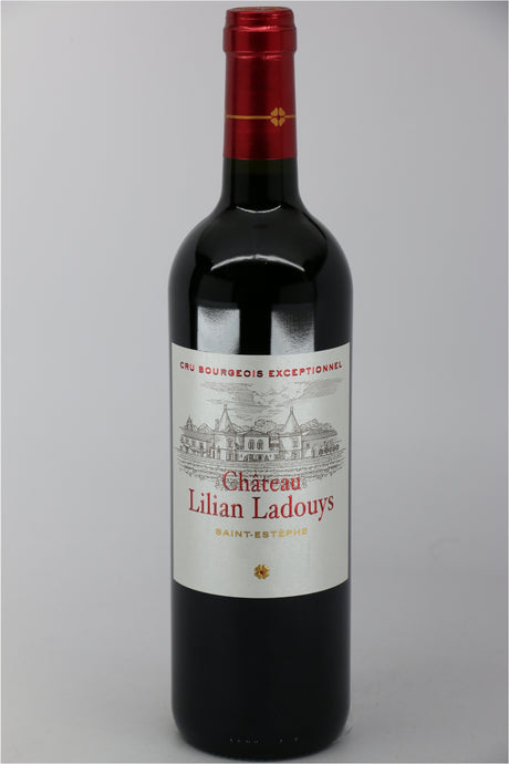 Chateau Lilian Ladouys Saint Estephe 2016 red wine bottle 750mL from France