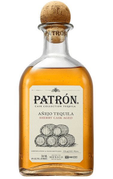 Patron Anejo Sherry Cask Tequila 750mL – PJ Wine, Inc.