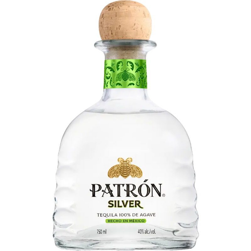 Patron Silver Tequila 750mL – PJ Wine, Inc.