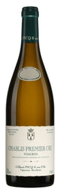 Gilbert Picq 1er Cru Vosgros Chablis 2023 white wine bottle 750mL from France