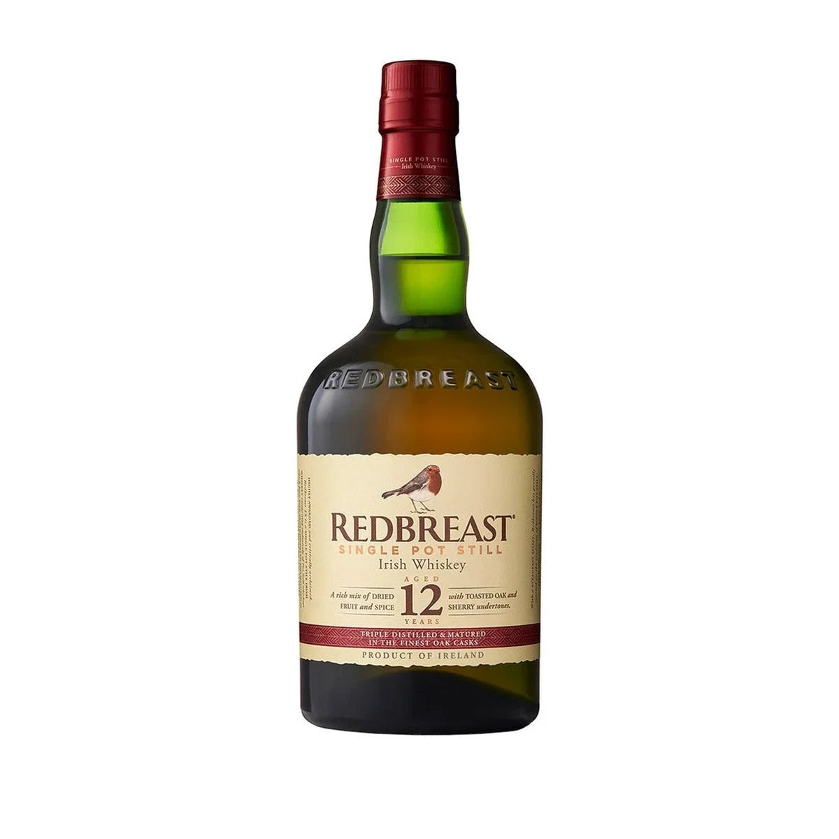 Redbreast 12 Year Single Malt Irish Whiskey 750mL