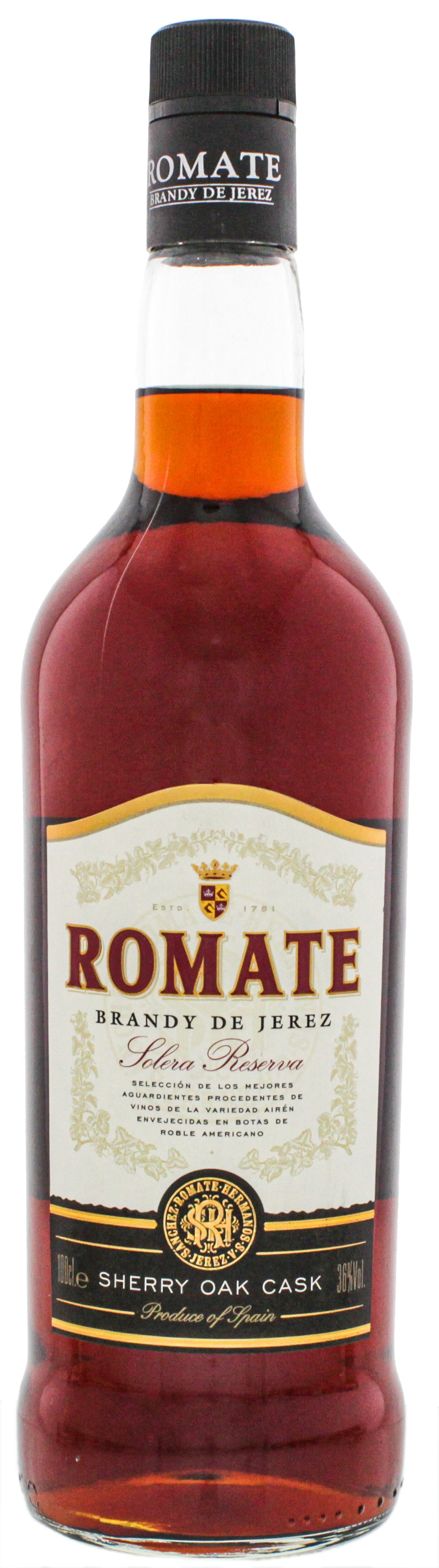 Romate Solera Reserva Brandy 1.0L