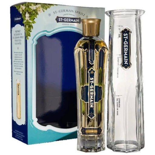 Saint Germain Elderflower Liqueur Gift Set 750mL