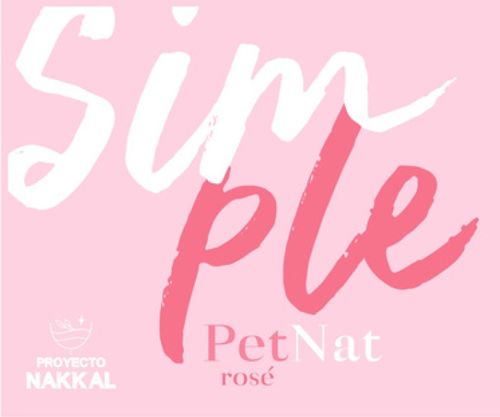 Proyecto Nakkal Simple Pet Nat Rose 2024 bottle 750mL from Uruguay