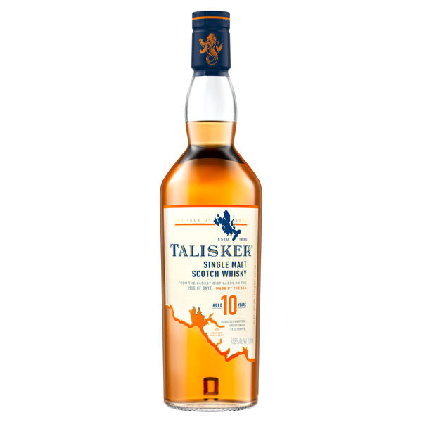 Talisker 10 Year Single Malt Scotch Whiskey 750mL