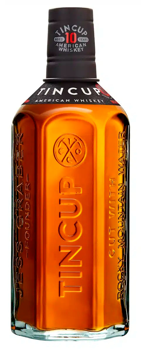 Tin Cup 10 Year Colorado American Whiskey 750mL