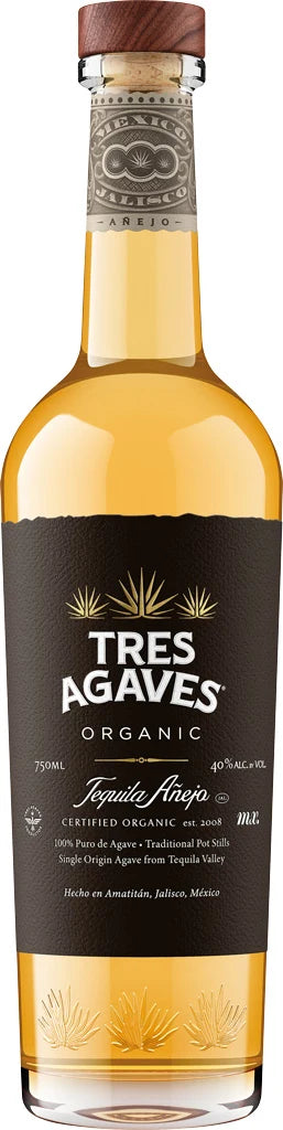 Tres Agaves Anejo Tequila 750mL