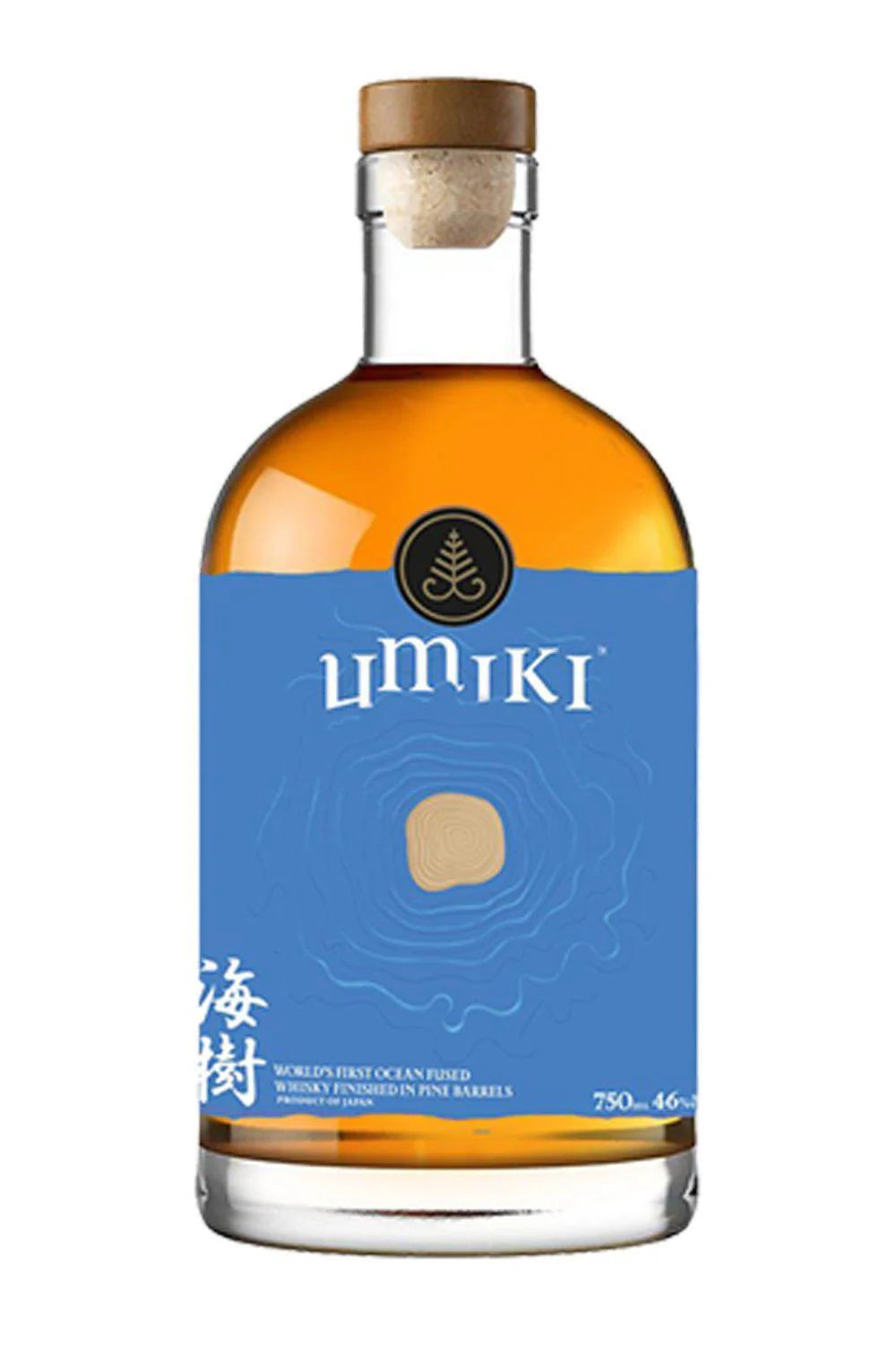 Umiki Ocean Fused Japanese Whiskey 750mL