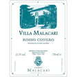 Villa Malacari Rosso Conero 2020 bottle 750mL from Italy