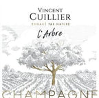 Vincent Cuillier L'Arbre Blanc de Noirs Brut Nature Champagne 2019 bottle 750mL from France