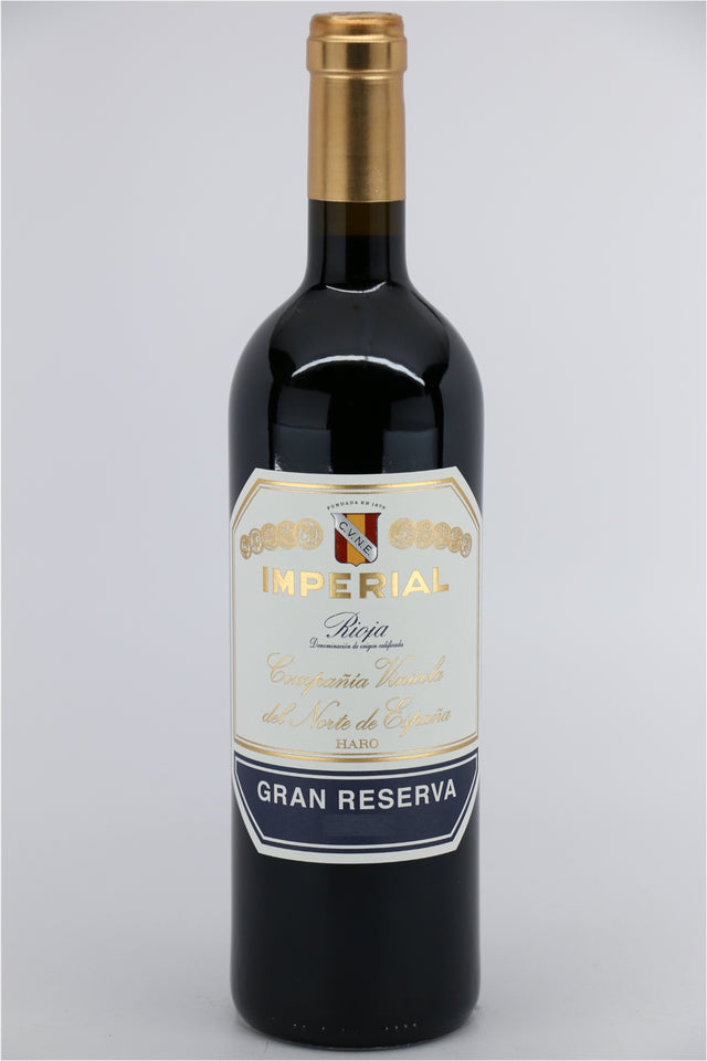 CVNE Imperial Gran Reserva Rioja 2015 red wine bottle from Spain