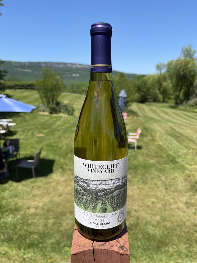 Whitecliff Vineyard Vidal Blanc 2022 bottle 750mL from USA
