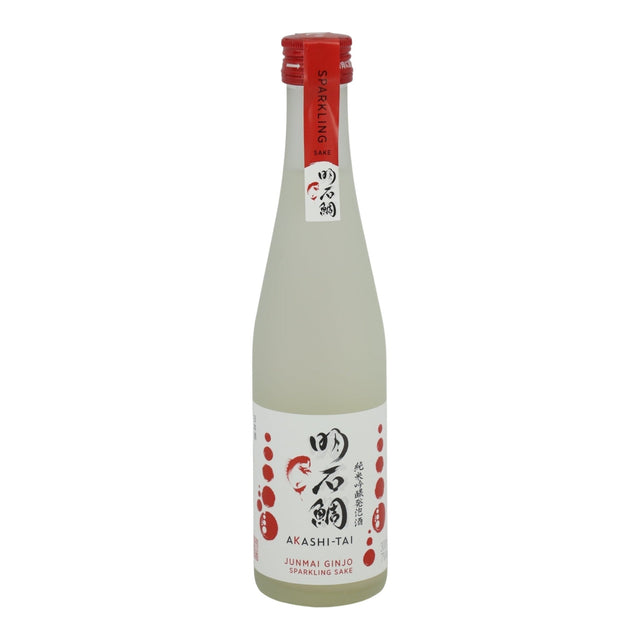 Akashi Tai Junmai Ginjo Sparkling Sake 300mL bottle from Japan