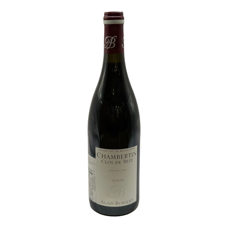 Doamine Alain Burguet Gevrey-Chambertin Grand Cru Clos de Beze 2006 red wine bottle 750mL from France