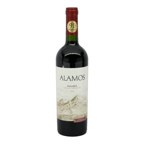 Alamos Malbec Mendoza 2024 red wine bottle 750mL from Argentina