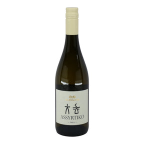 Alexakis Assyrtiko 2024 white wine bottle 750mL from Greece