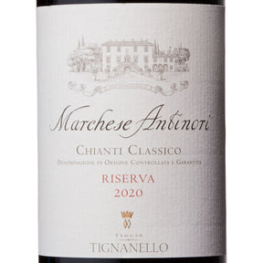 Antinori Marchese Chianti Classico Riserva 2022 red wine bottle 750mL from Italy