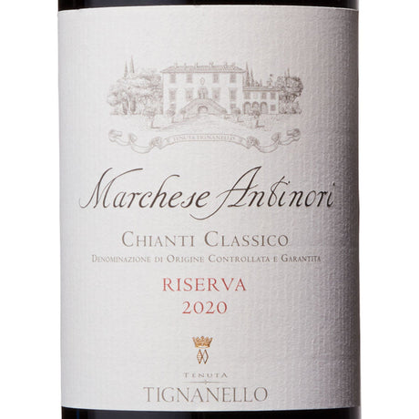 Antinori Marchese Chianti Classico Riserva 2022 red wine bottle 750mL from Italy