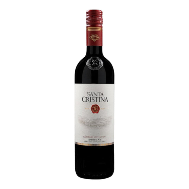 Antinori Santa Cristina Toscana Cabernet Sauvignon 2024 red wine bottle 750mL from Italy