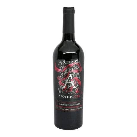 Apothic Cabernet Sauvignon California 2022 red wine bottle 750mL from USA