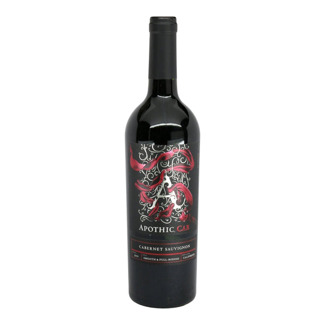 Apothic Cabernet Sauvignon California 2022 red wine bottle 750mL from USA